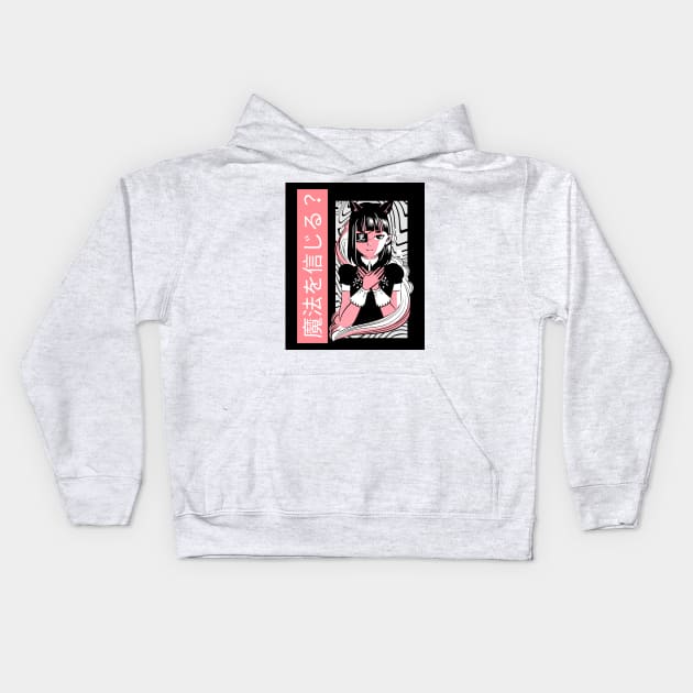 Custom Anime Kids Hoodie by Ani-mazing Merch